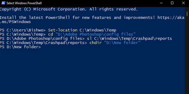 Mastering PowerShell: Effortlessly Change Directory with Simple Commands
