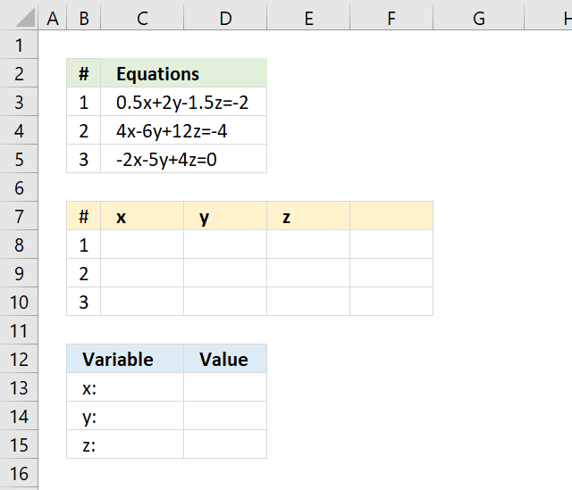 5 Easy Ways to Solve Equations in Excel